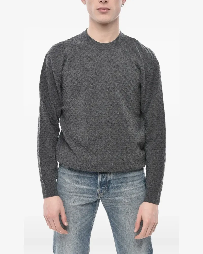 Paolo Pecora Milano crew-neck sweater - Grau Grau