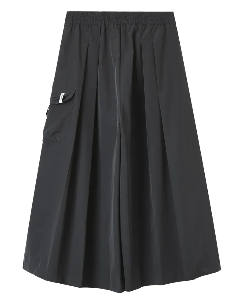 Musium Div. pocket pleated trousers - Schwarz Schwarz