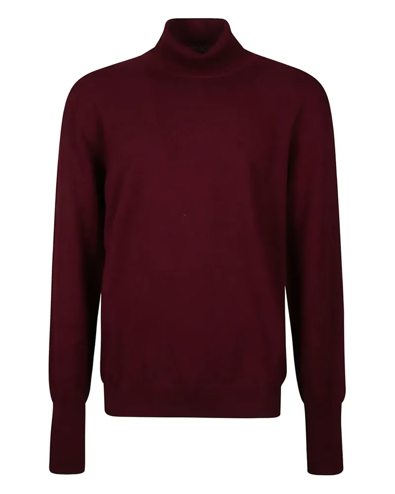 Ballantyne turtleneck cardigan - Rot Rot