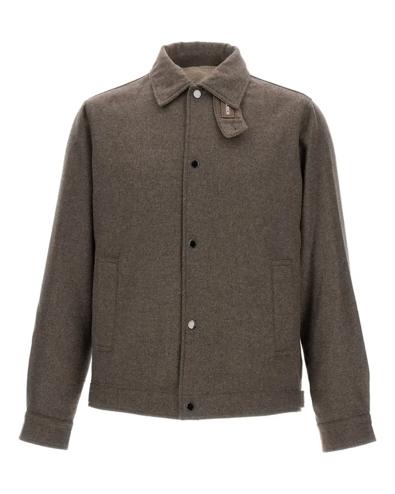 Woolrich Klassische Hemdjacke - Nude Nude