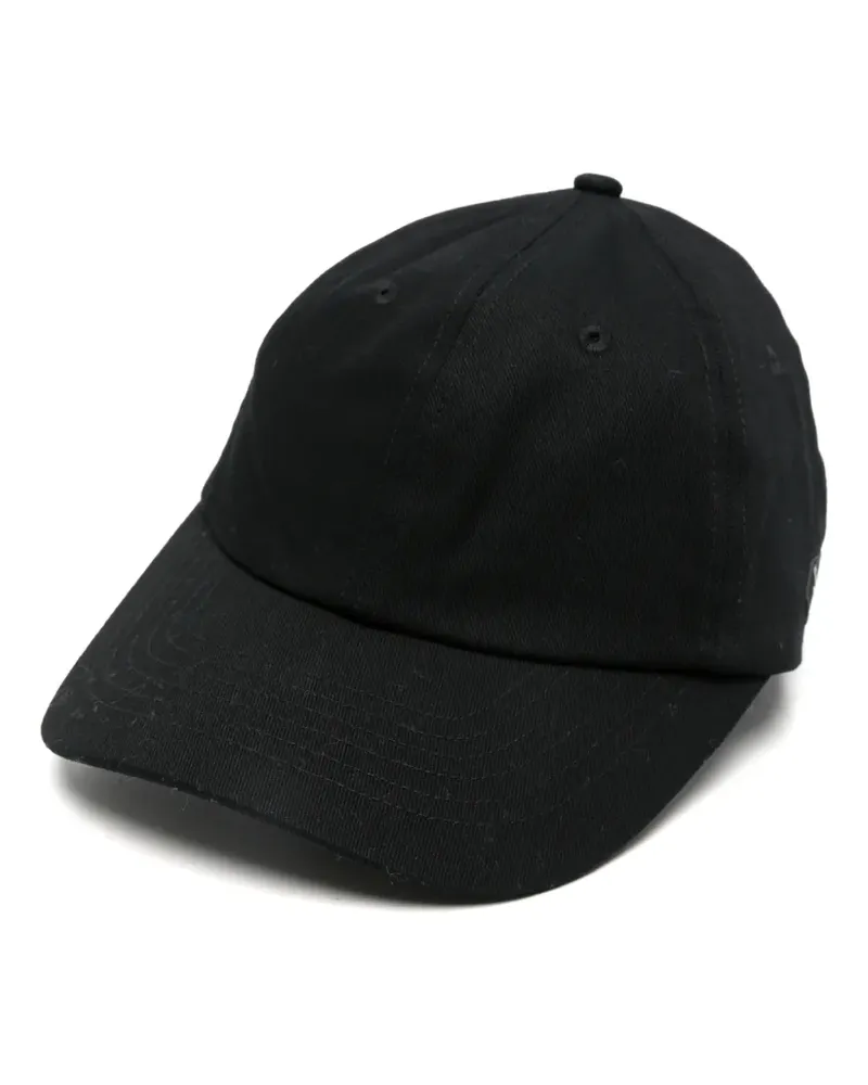 Lanvin Baseballkappe mit Logo-Patch - Schwarz Schwarz