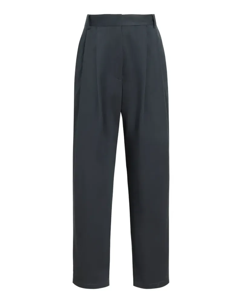 Proenza Schouler Taya Hose mit Falten - Schwarz Schwarz