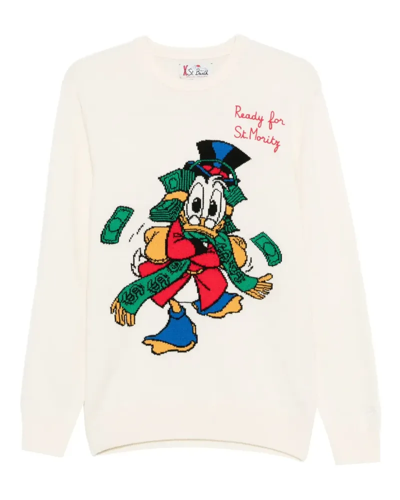 MC2 Saint Barth x Disney Heron jumper - Weiß Weiß