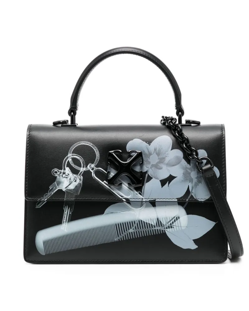 OFF-WHITE Jitney Tasche - Schwarz Schwarz