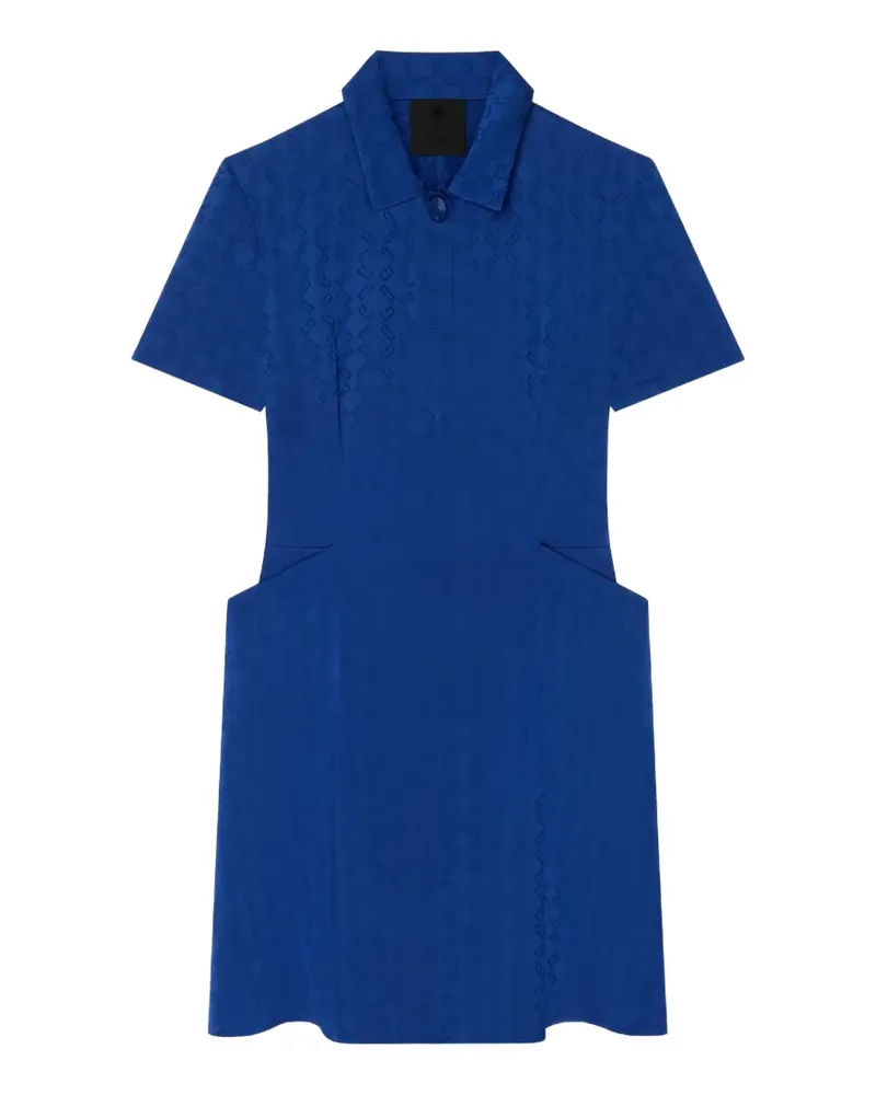 Givenchy 4G Minikleid aus Monogramm-Jacquard - Blau Blau