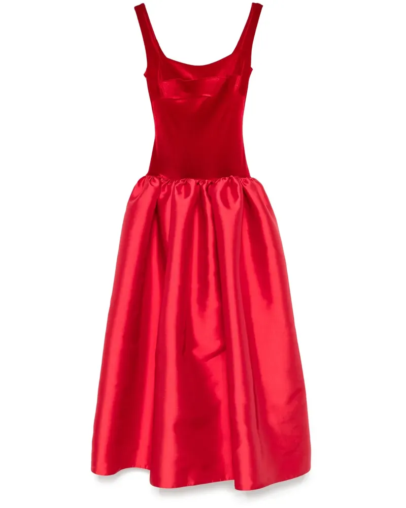 ATU Body Couture Abendkleid mit Samteinsatz - Rot Rot