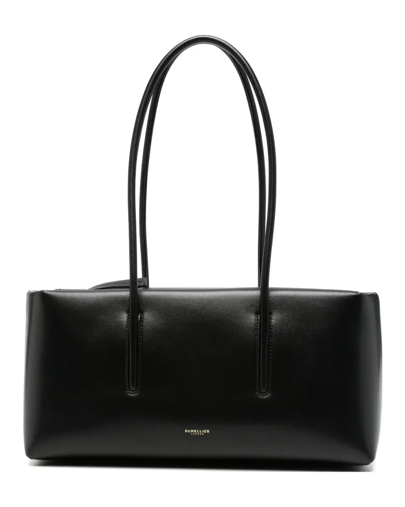 DeMELLIER Stockholm logo-stamp shoulder bag - Schwarz Schwarz