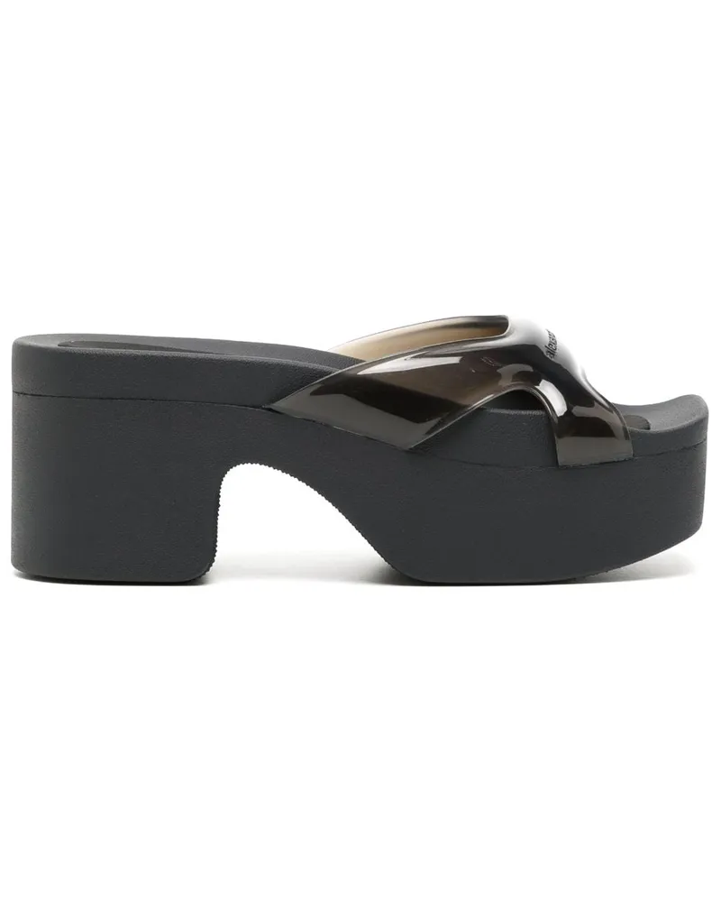 Alexander Wang Sandalen mit Plateau - Schwarz Schwarz