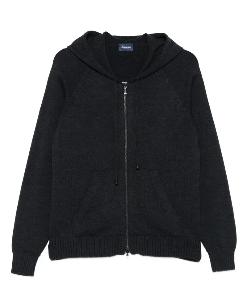Drumohr  Kapuzenjacke mit Reißverschluss - Grau Grau
