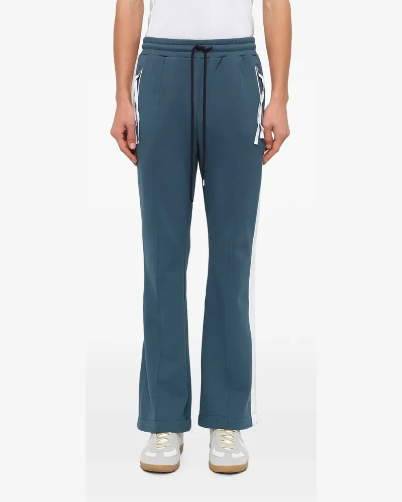 FACETASM Ausgestellte Jogginghose mit Streifen - Blau Blau