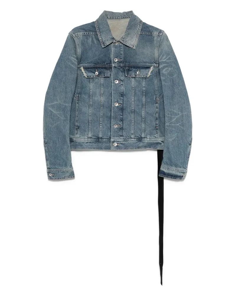 DRKSHDW by Rick Owens Trucker Jacke - Blau Blau