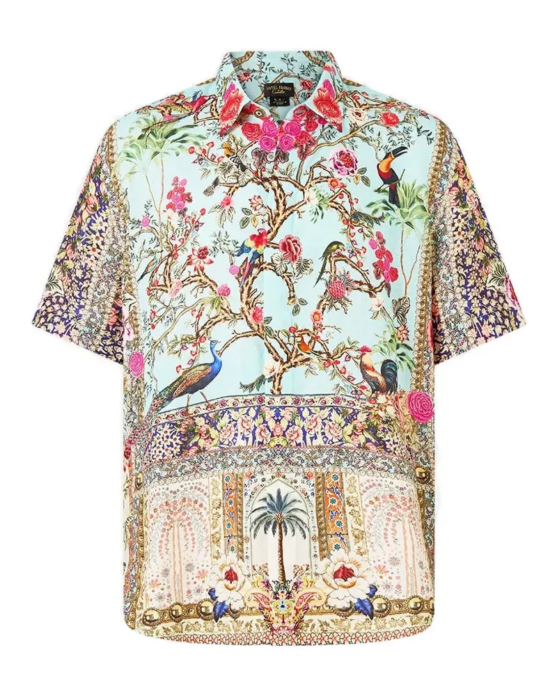 Camilla oversized shirt - Blau Blau