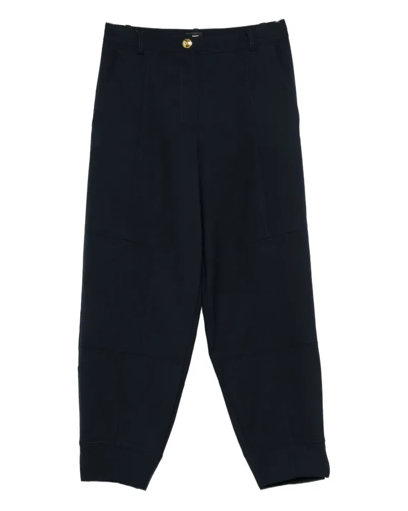 Pinko button-fastening panelled trousers - Blau Blau