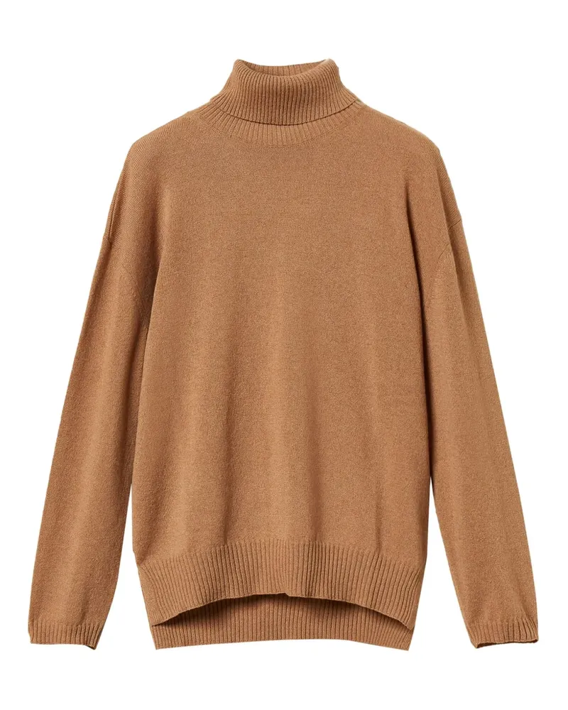 Twin-Set Pullover mit Rollkragen - Braun Braun