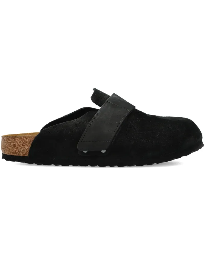 Birkenstock Loma Mules aus Wildleder - Schwarz Schwarz