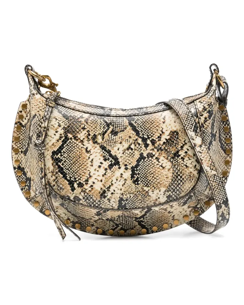 Isabel Marant Oskan Schultertasche - Nude Nude