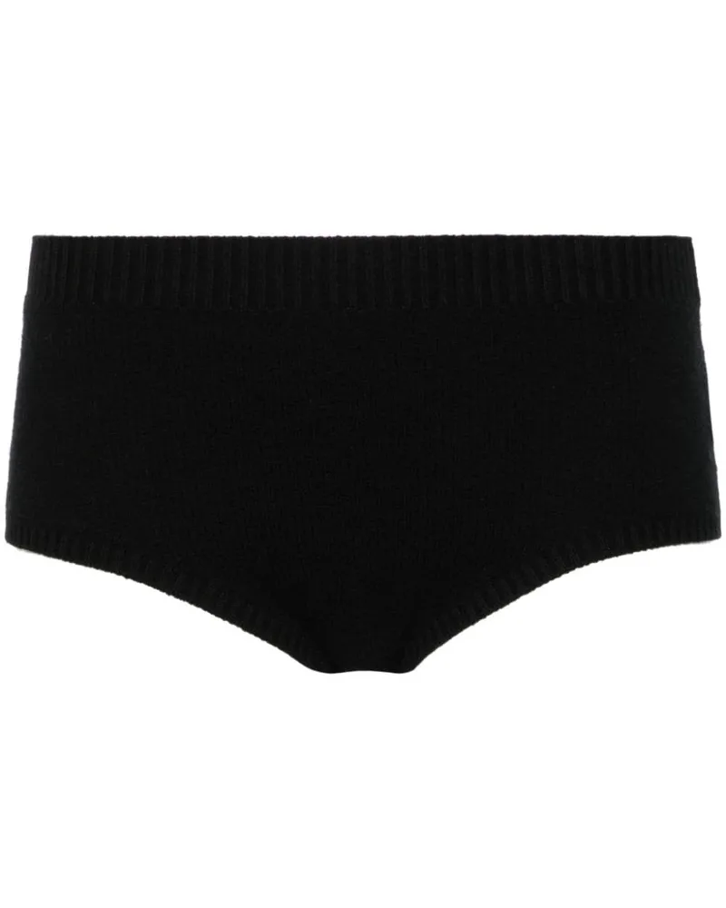Alanui Gestrickte Finest Culottes - Schwarz Schwarz