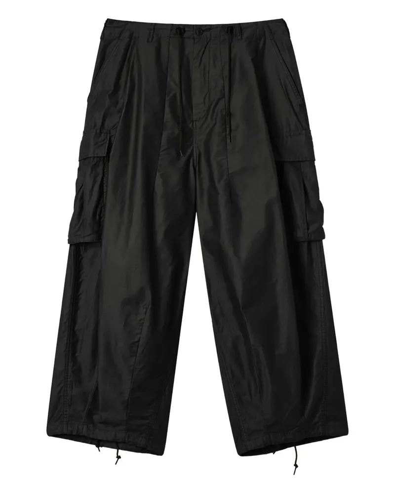 NEEDLES drawstring cargo pants - Schwarz Schwarz