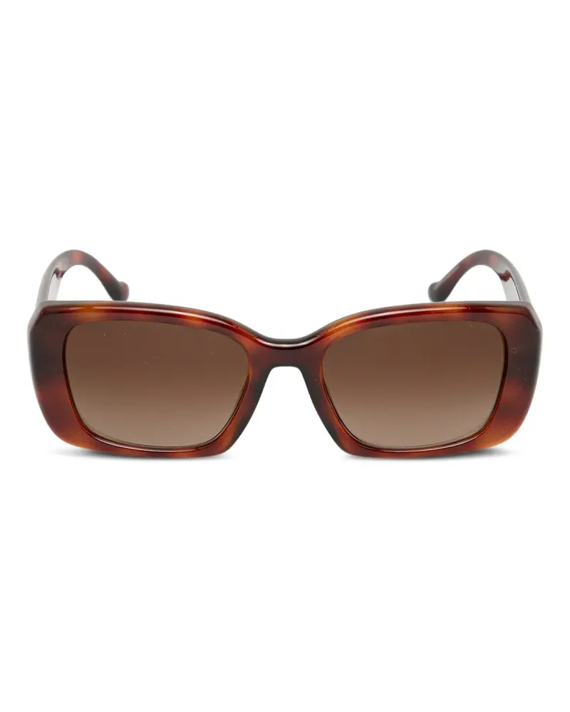 Coach Sonnenbrille mit eckigem Gestell - Braun Braun