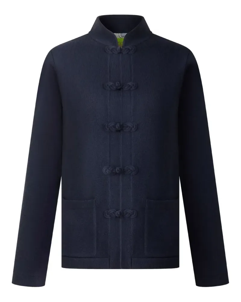 Shanghai Tang Geknöpfter Cardigan - Blau Blau