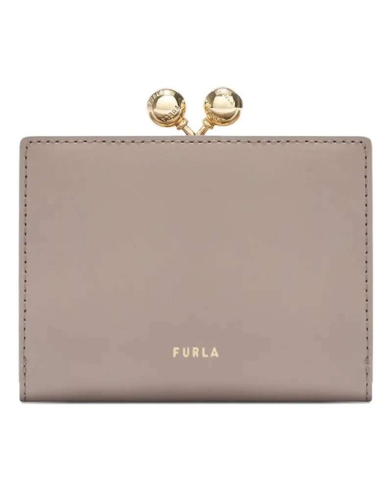 Furla Dots Portemonnaie mit Print - Nude Nude
