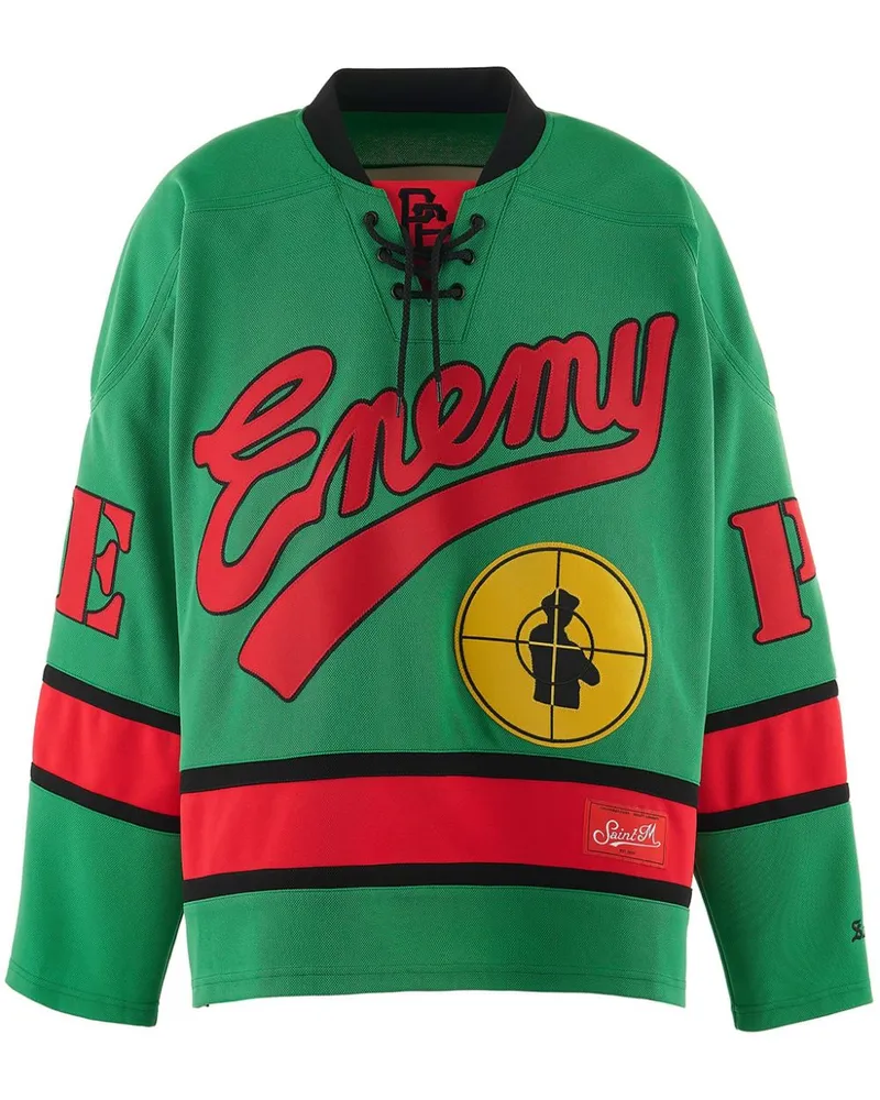 SAINT MXXXXXX Enemy Sweatshirt - Grün Grün