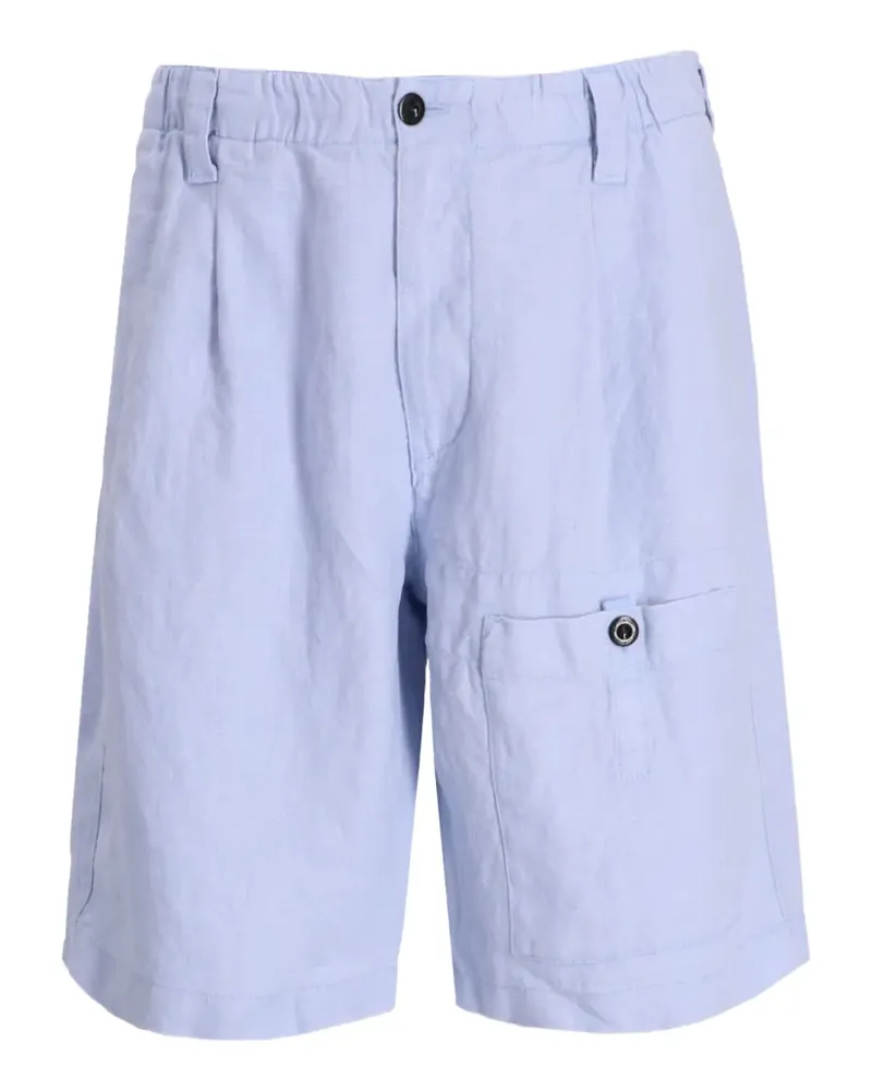 C.P. Company Cargo-Shorts mit Falten - Blau Blau