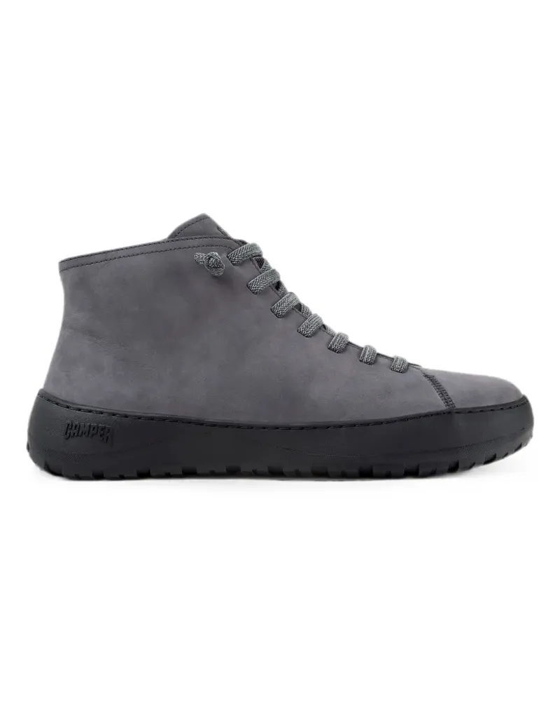 Camper Peu Serra Stiefeletten aus Nubukleder - Grau Grau