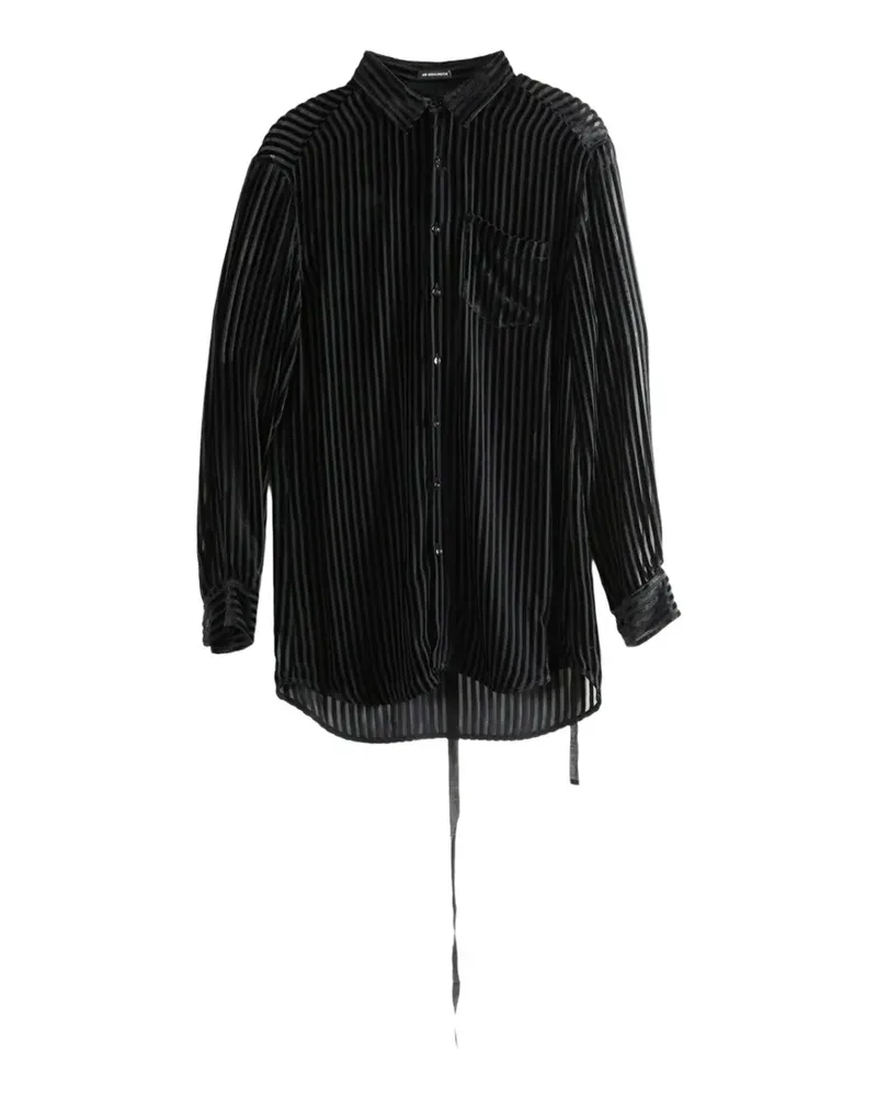 Ann Demeulemeester Elisabeth semi-sheer shirt - Schwarz Schwarz