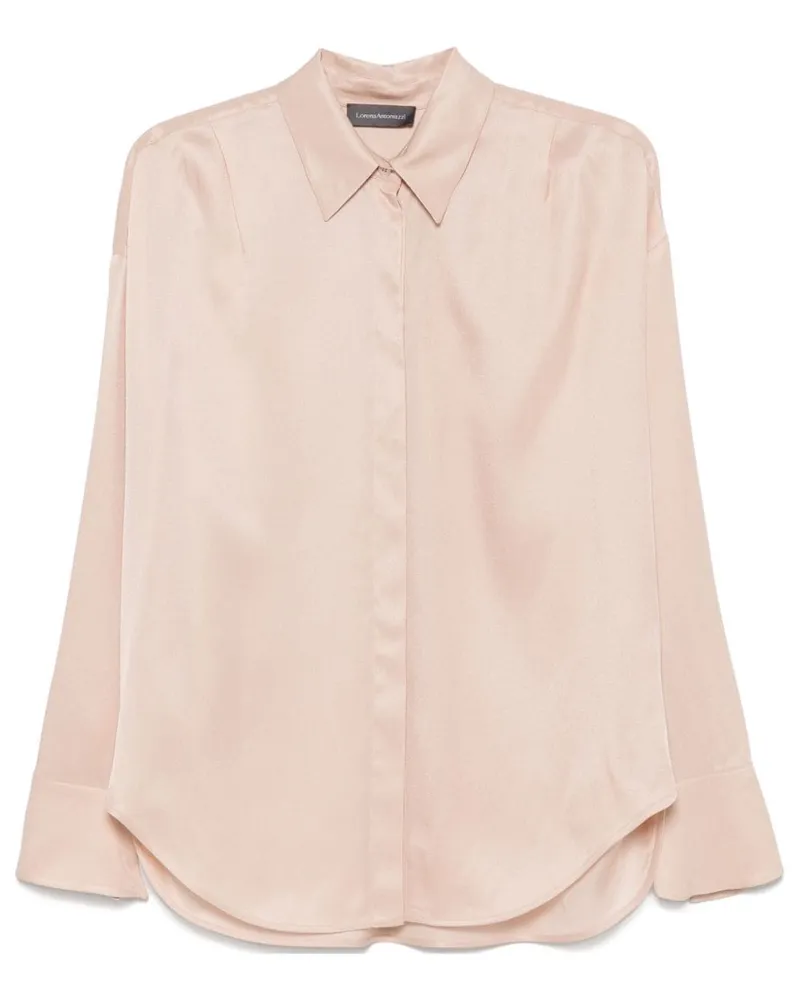 Lorena Antoniazzi Hemd aus Twill - Rosa Rosa