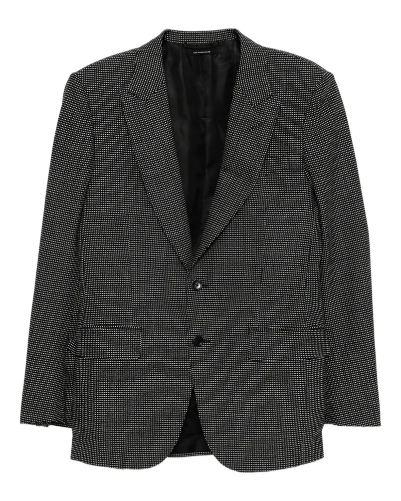 Tom Ford Dyllan blazer - Schwarz Schwarz
