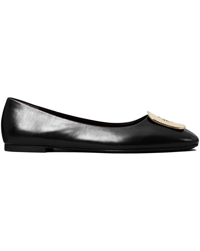 Tory Burch Georgia Ballerinas - Schwarz Schwarz