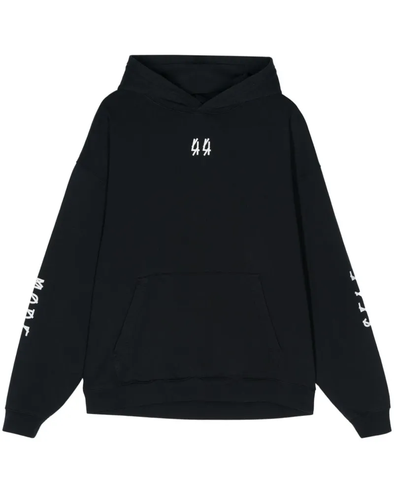 44 LABEL GROUP No Cculissee Hoodie Schwarz