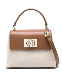 Furla 1927 Mini-Tasche mit Arch-Motiv Nude