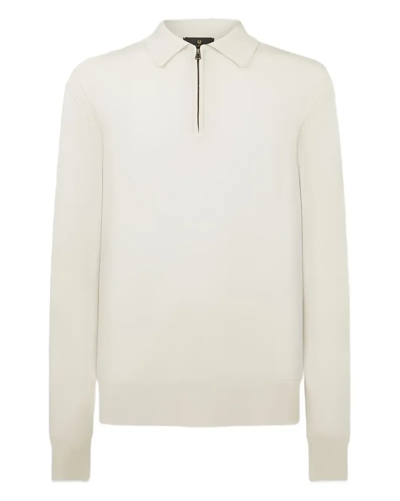 Belstaff Kyle knitted polo shirt - Nude Nude