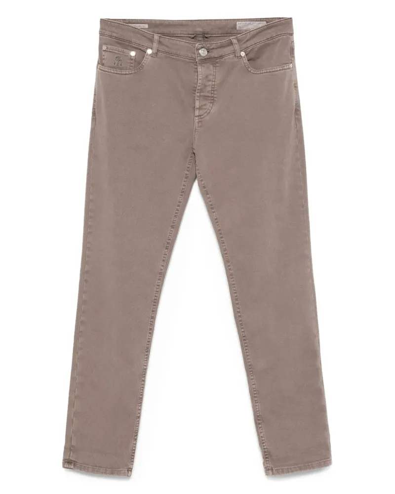 Brunello Cucinelli Jeans mit geradem Bein - Braun Braun