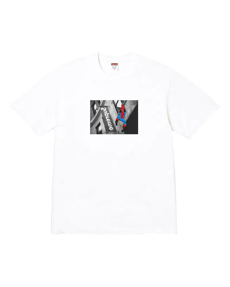 Supreme Being Spider-Man T-Shirt - Weiß Weiß
