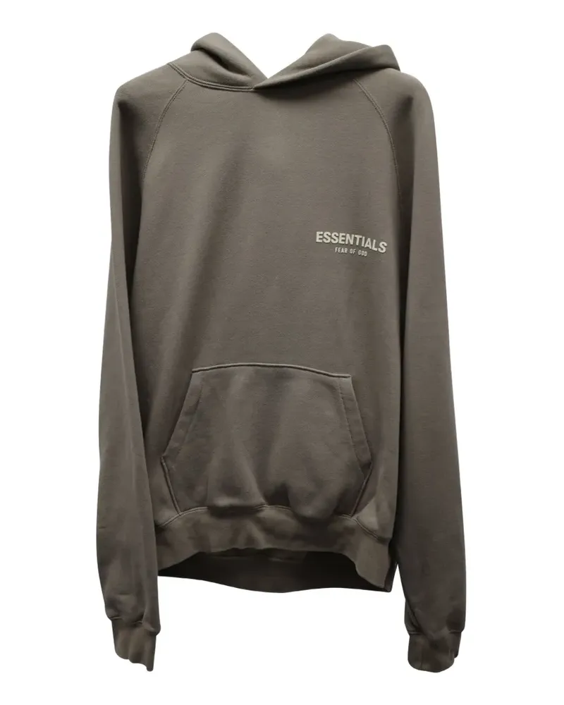 Fear of God logo hoodie - Grau Grau