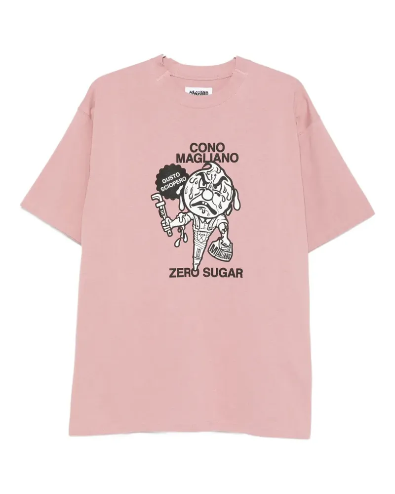 Magliano graphic print T-shirt - Rosa Rosa