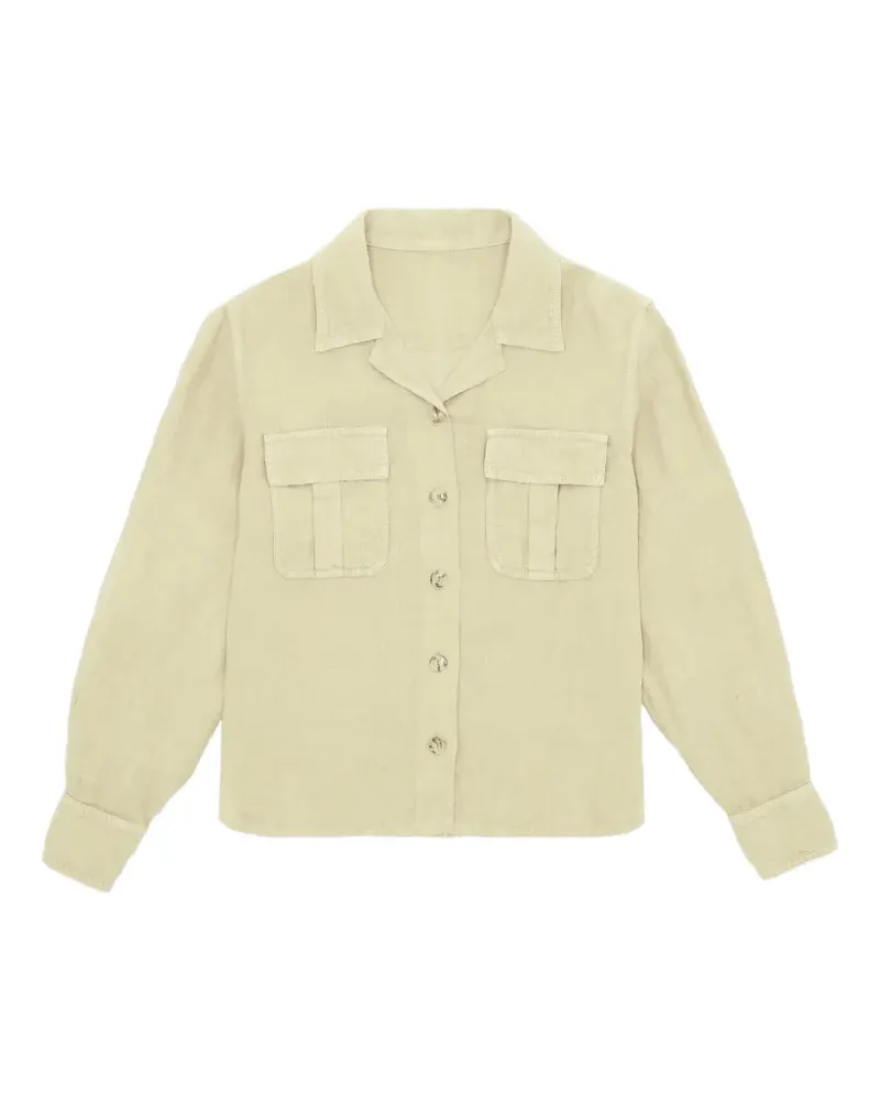 Fortela Bia buttoned shirt - Nude Nude