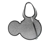 Mini Mickey Tote Bag mit Verzierung - Schwarz