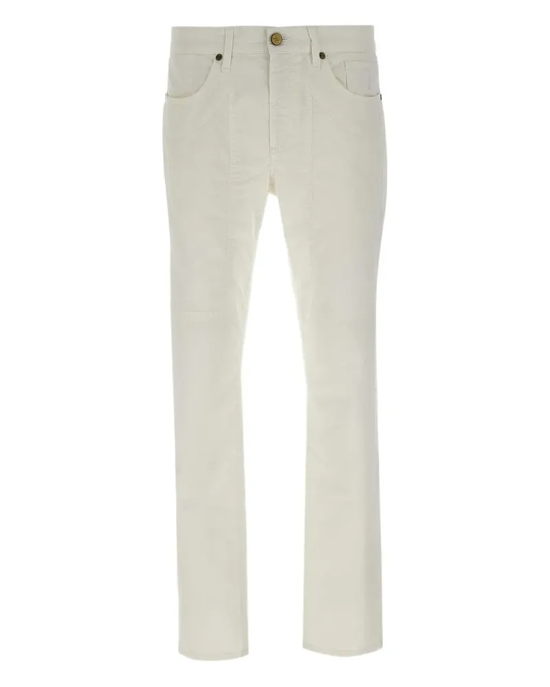 Jeckerson Hose mit Logo-Patch - Nude Nude