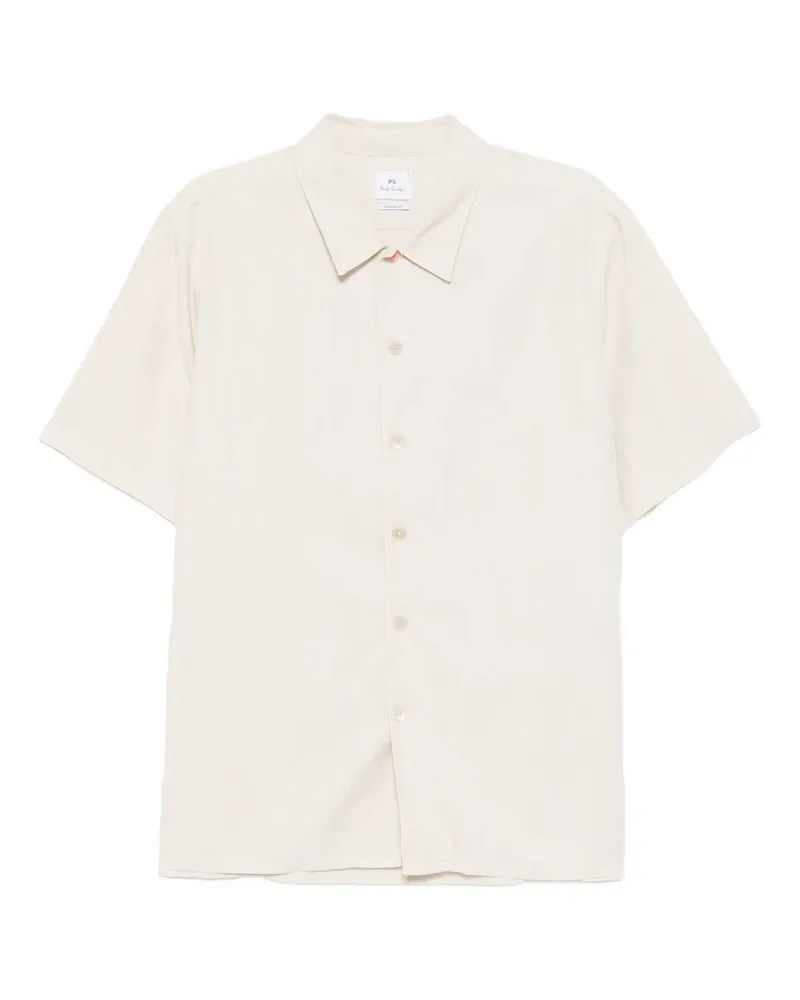 Paul Smith Hemd mit Logo-Applikation - Nude Nude