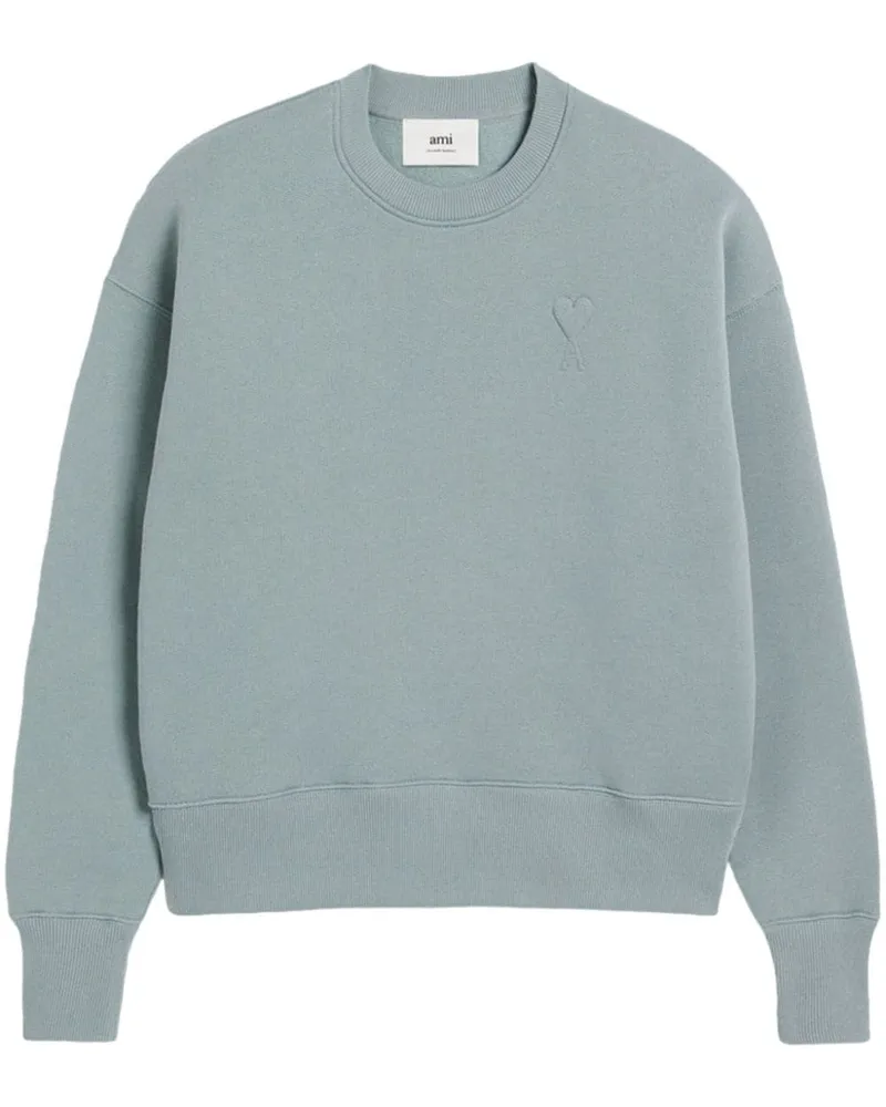 AMI Paris Ami de Coeur Sweatshirt - Blau Blau