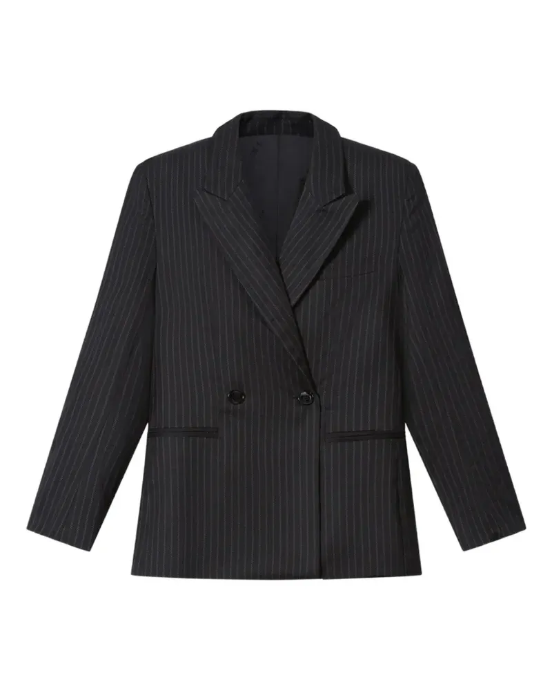 Isabel Marant Ranya Jacke - Schwarz Schwarz