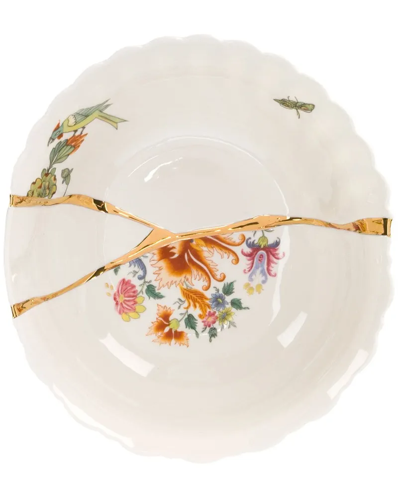 Seletti Kintsugi' Schale - Weiß Weiß