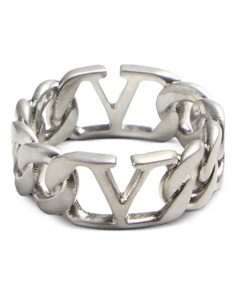 Valentino Garavani VLogo Signature Ring - Silber Silber