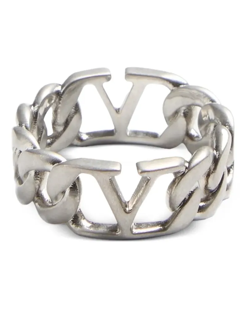Valentino Garavani VLogo Signature Ring - Silber Silber