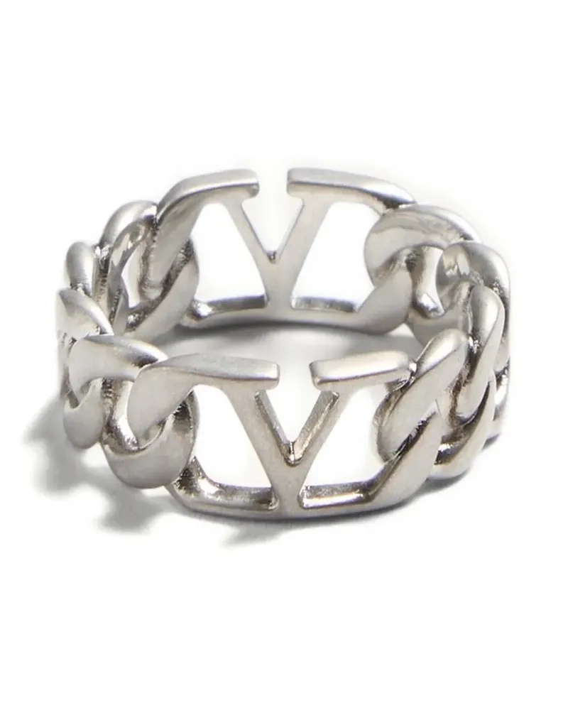 Valentino Garavani VLogo Signature Ring - Silber Silber