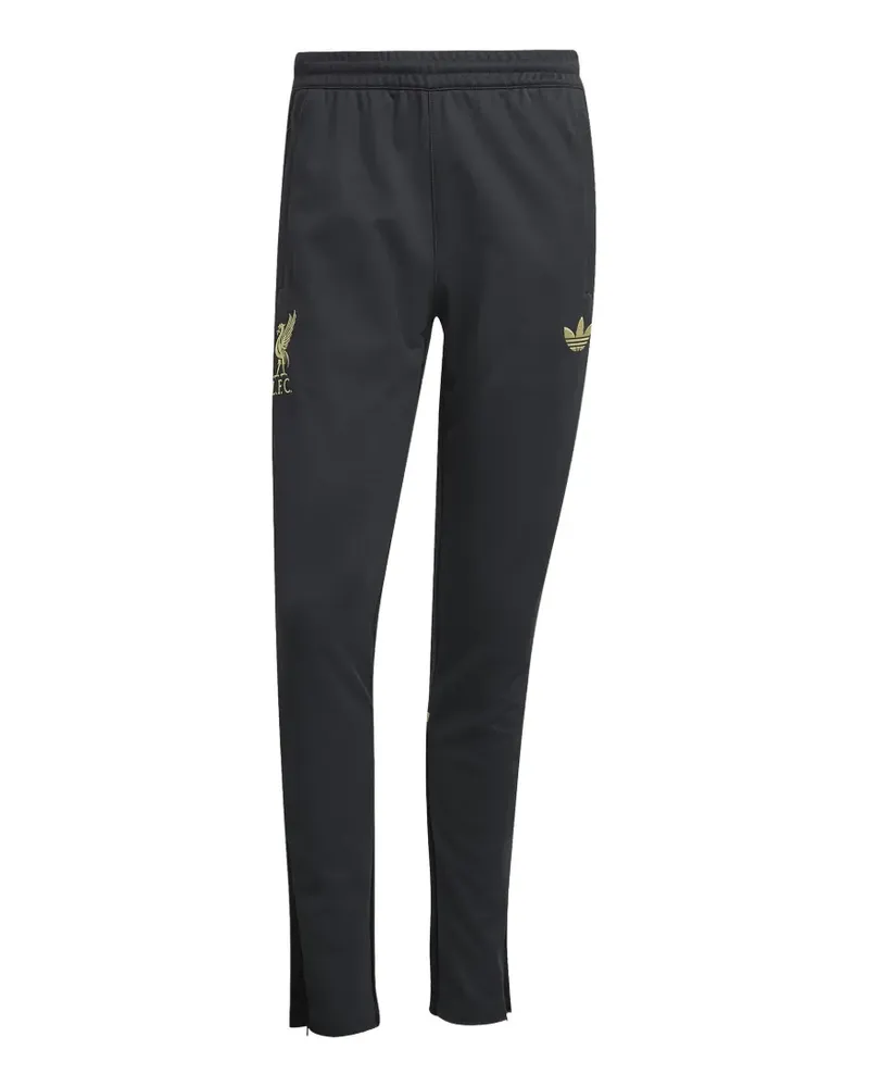 adidas Liverpool FC logo track pants - Grau Grau